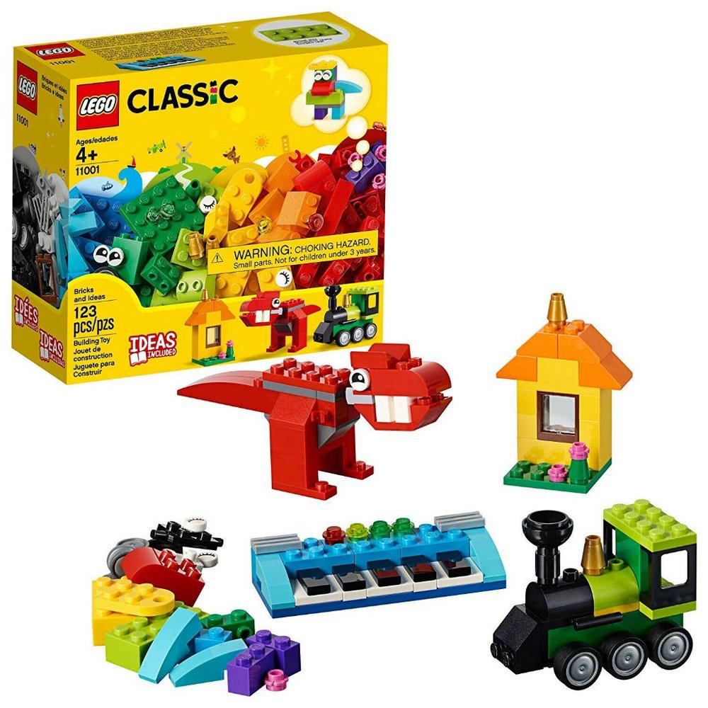 LEGO Classic Bricks And Ideas 11001 Building Kit 123 Pcs Box NEW